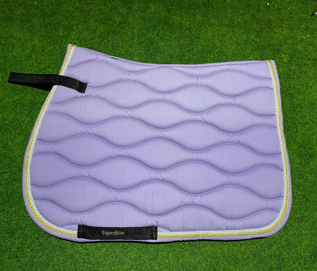 Gp luxury lilac Saddle Pad