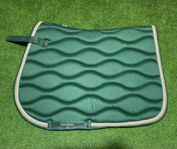 Gp luxury Green Saddle Pad
